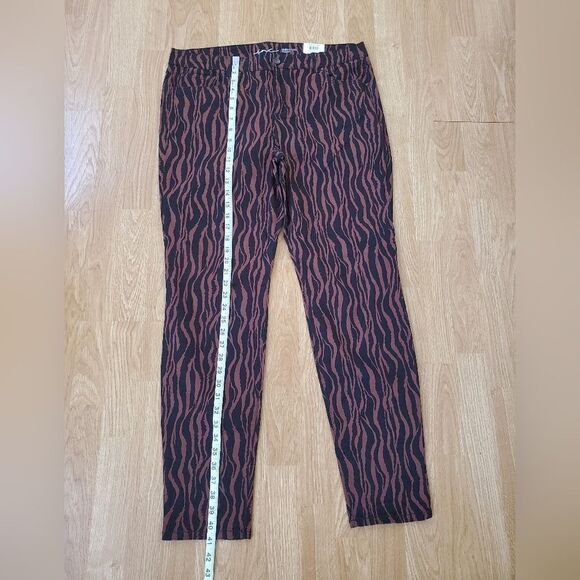 Inc International Concepts Tiger-Print Skinny Jeans sz 16 - Picture 12 of 16